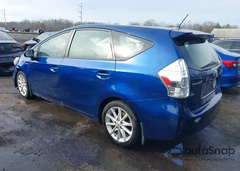 2014 Toyota Prius V Five из США, поврежденный, VIN JTDZN3EU2E3294108
